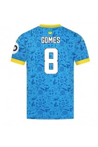 Wolves Joao Gomes #8 Jalkapallovaatteet Kolmaspaita 2025-26 Lyhythihainen